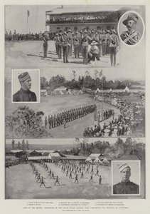 Sons of the Empire, avgang av New South Wales Lancers fra Parramatta for trening på Aldershot